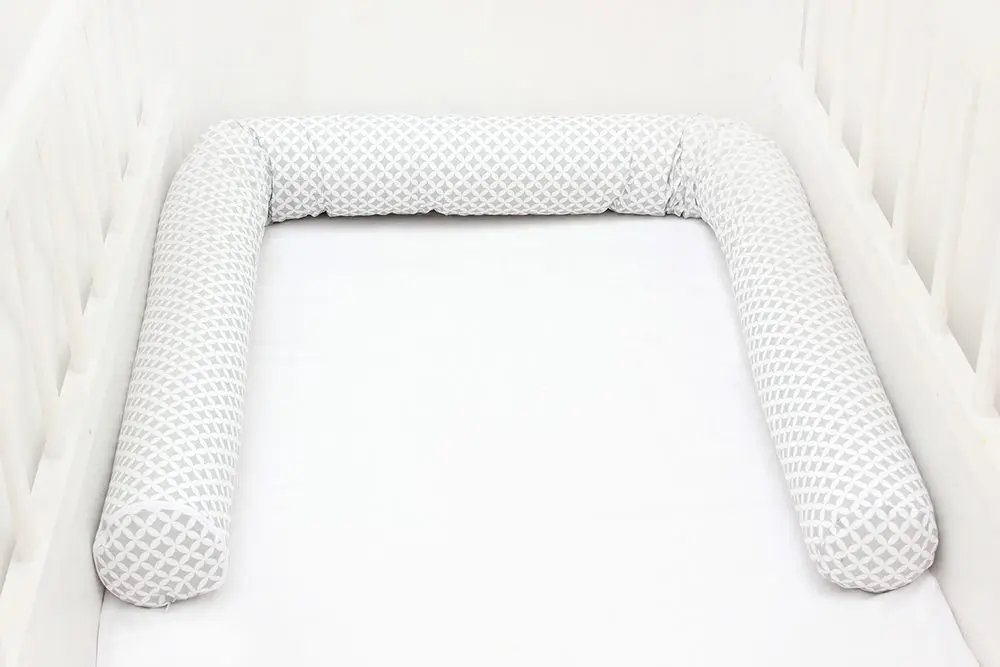 Scamp mantinel do postýlky válec (PickGrey) - 3×70 cm