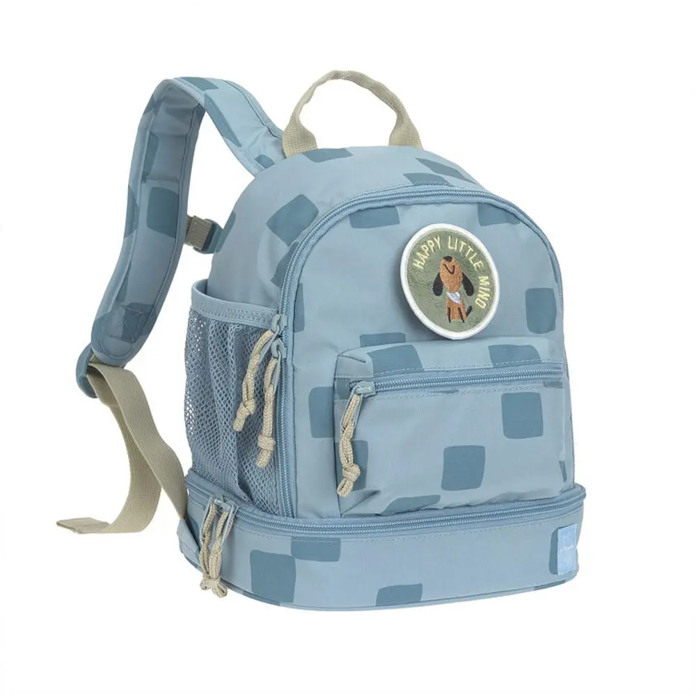 Dětský batoh Lassig Mini Backpack Pattern Party blue