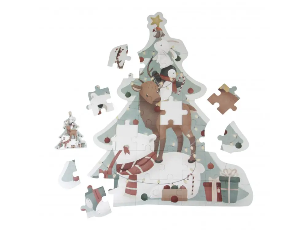 Little Dutch Puzzle vánoční XL