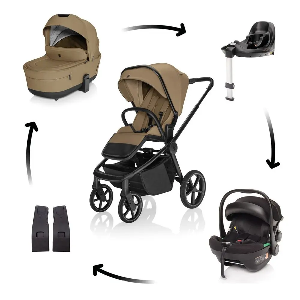 ZOPA Kočárek Move Cross 5X + autosedačka XM Plus i-size bundle -