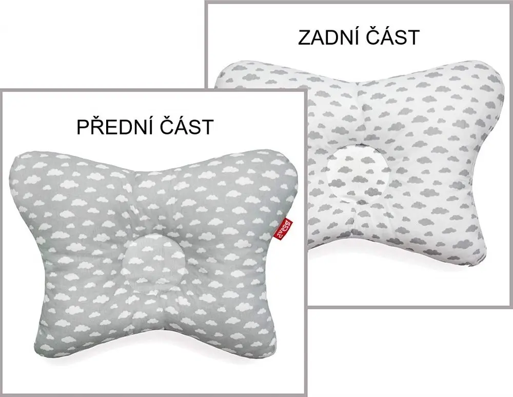 Scamp Polštářek (CloudsWhiteGrey)