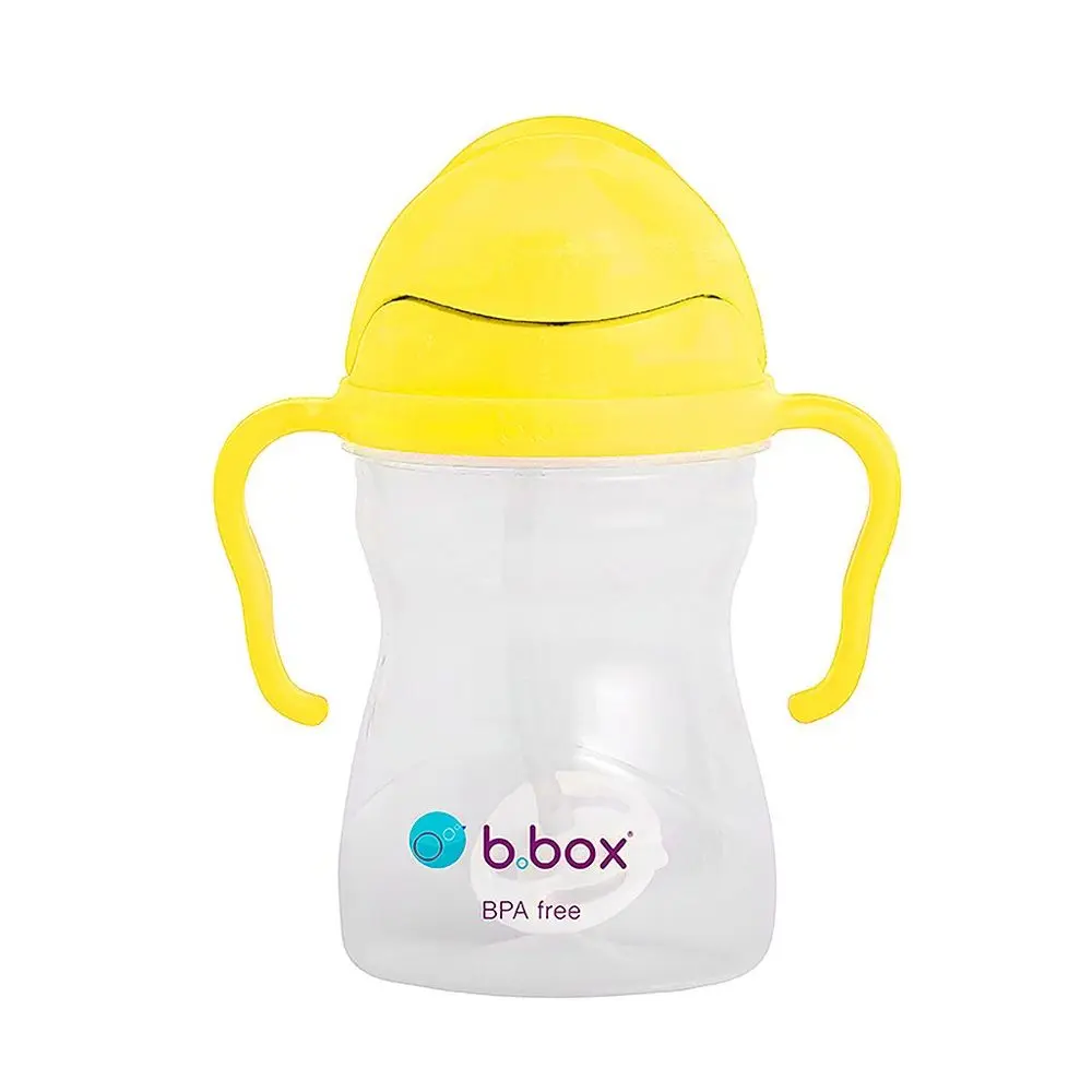 B.BOX Hrneček s brčkem citron 6m+ 240 ml