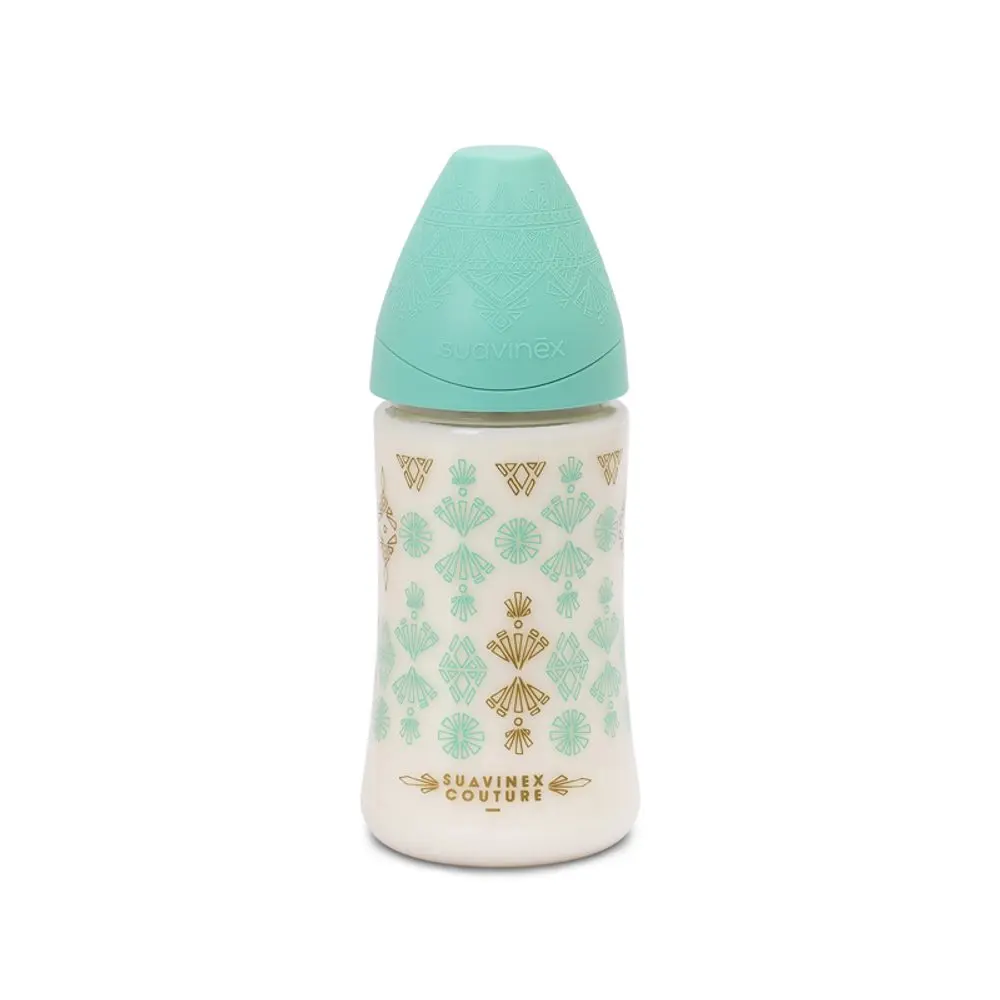 Suavinéx lahev Haute Couture silikon 270ml - ZELENÁ