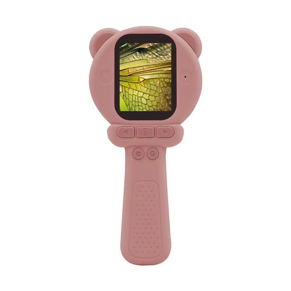 ZAZU Dětský digitální mikroskop - růžový