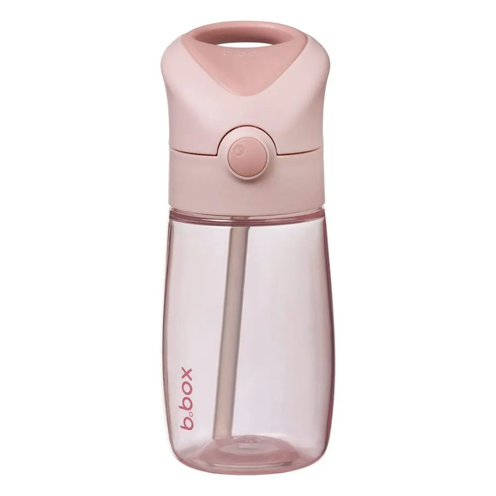 b.box Láhev na pití s brčkem 380 ml - blush crush