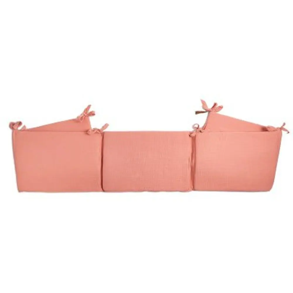 FUNNABABY Mušelínový mantinel Coral Pink
