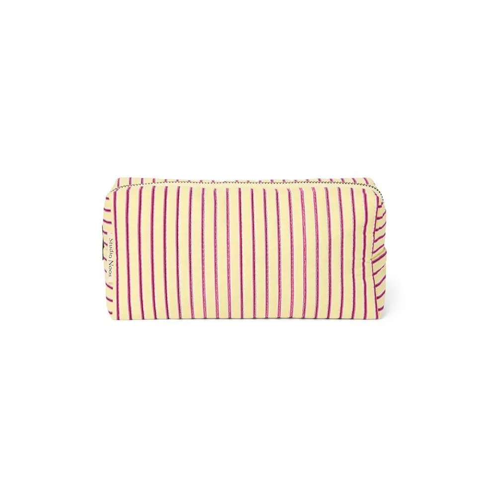 Studio Noos Poplin POUCH kabelka Butter Yellow Striped