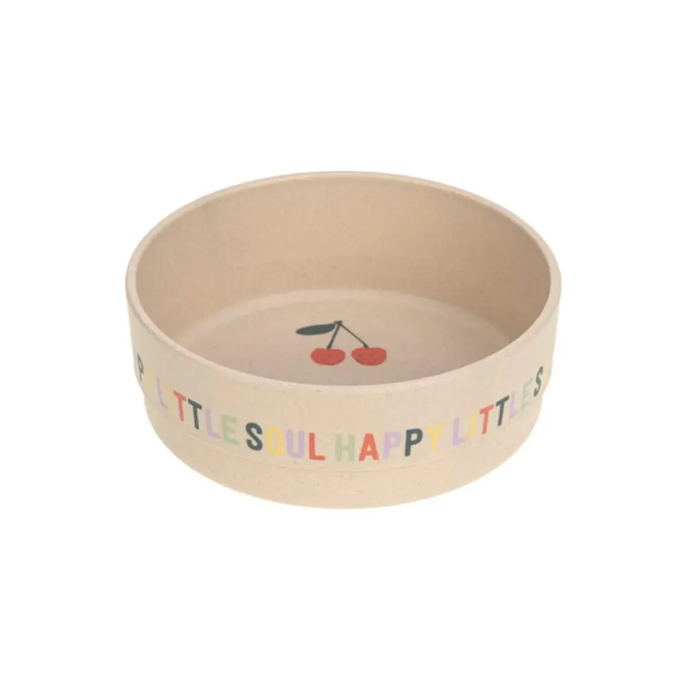 Lässig BABIES Bowl PP/Cellulose Happy Fruits cherry