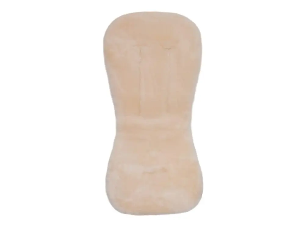 EasyGrow Podložka do kočárku jehněčí kůže Off White