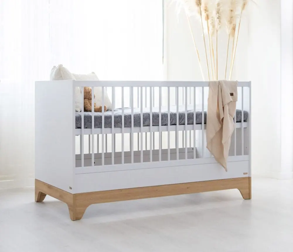 Variabilní postýlka Faktum Lumina White 70x140 cm