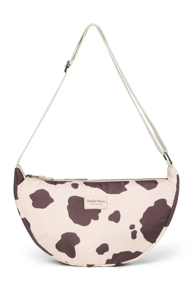 Studio Noos Puffy Adult FANNY kabelka Holy Cow Brownish