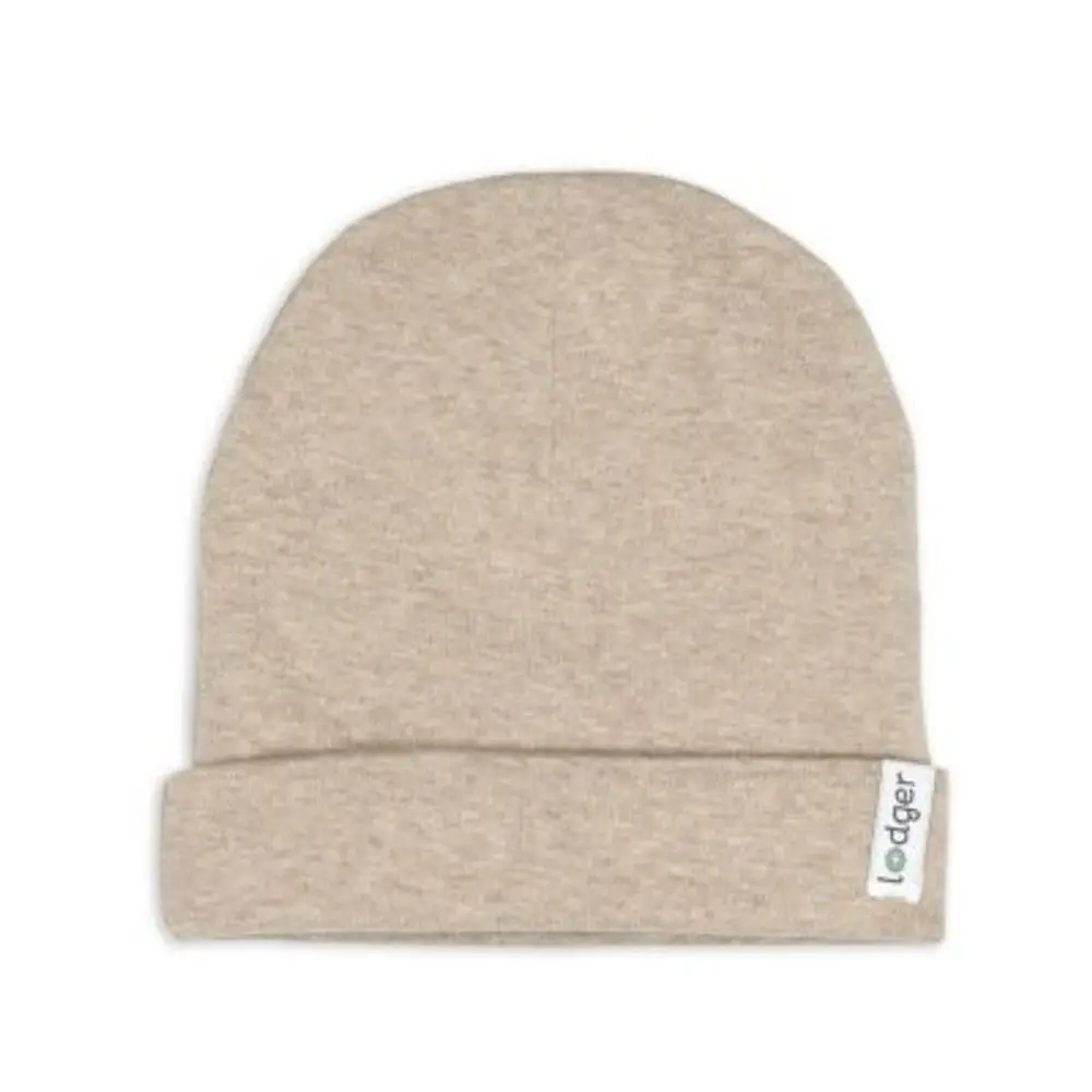 LODGER Čepice Melange Beige vel. 0 - 6 měsíců