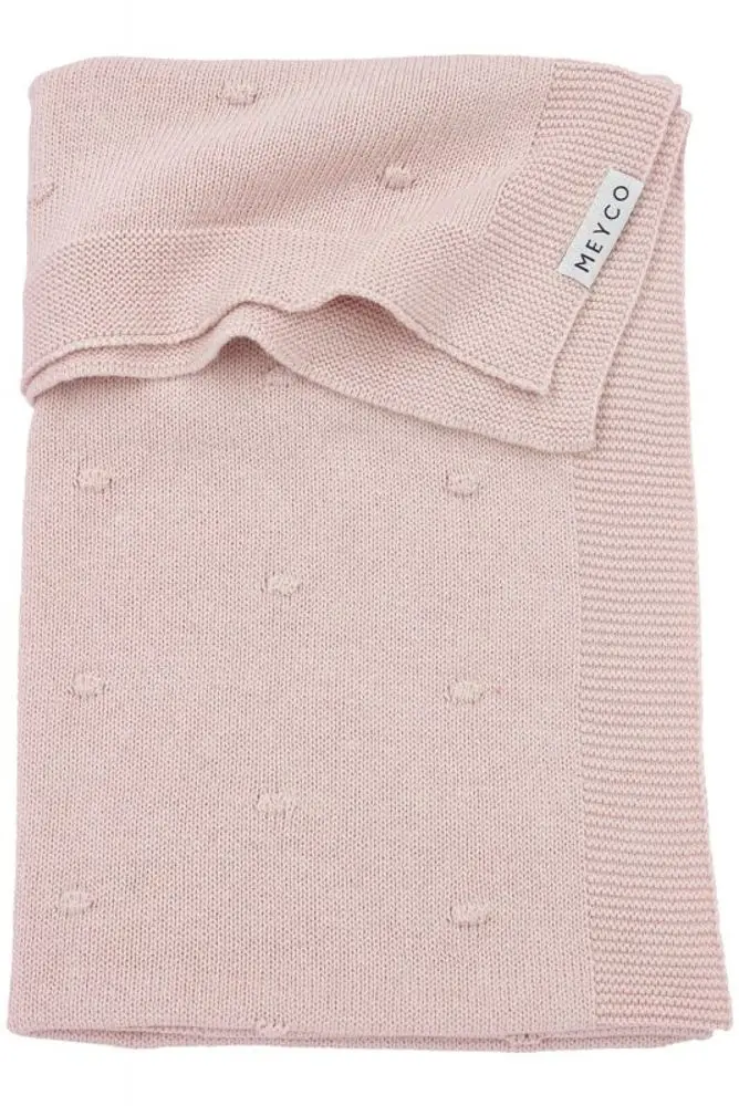Meyco Deka Mini knots - Soft pink