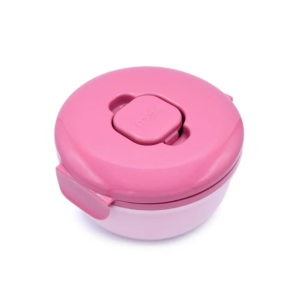 Melii Bento krabička na salát a svačinu 1600 ml - růžová