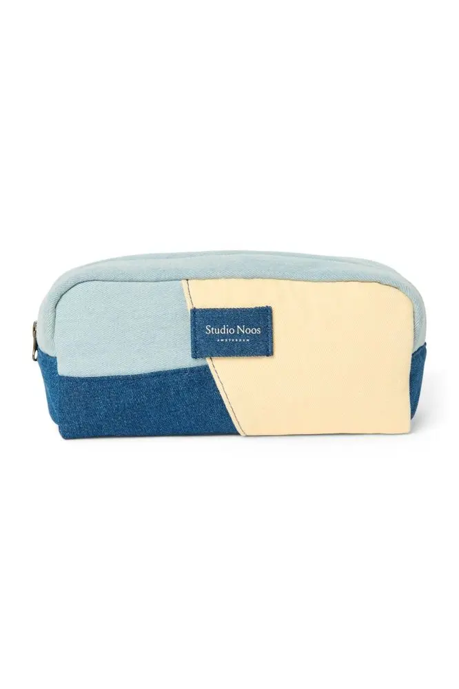 Studio Noos Patchwork POUCH kabelka Denim