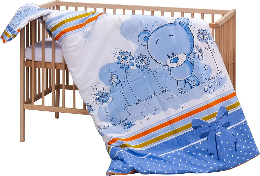 Scarlett Dětská postýlka s kompletní výbavou Scarlett 120 x 60 cm - Koty
