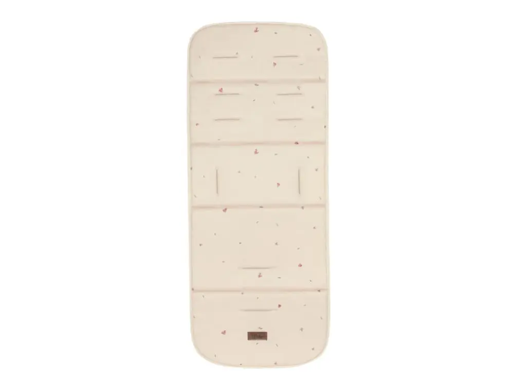 KikkaBoo Sedací podložka do kočárku Garden Beige