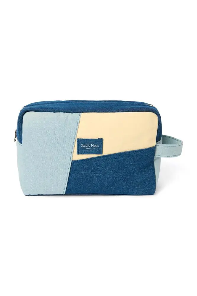 Studio Noos Patchwork Toiletry toaletní taštička Denim