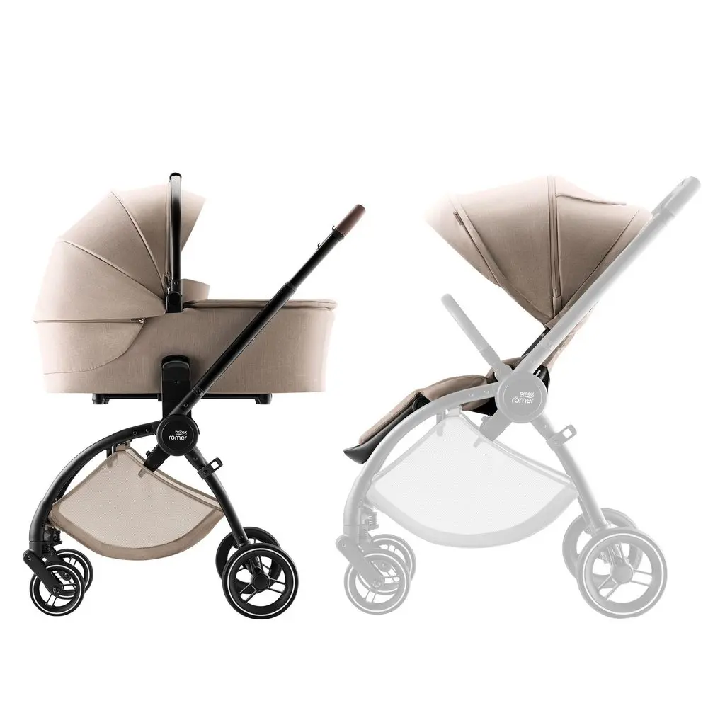 BRITAX Set kočárek Rio + hluboká korba Style -