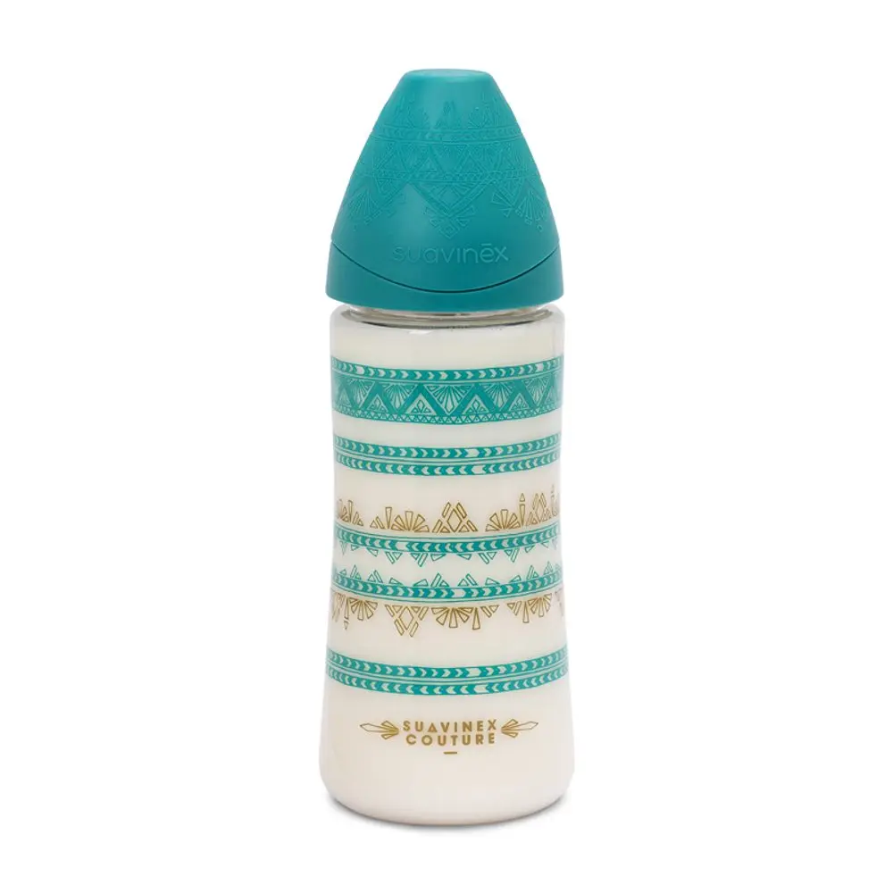 Suavinex PREMIUM LÁHEV 360 ml SILIKON - ZELENÁ