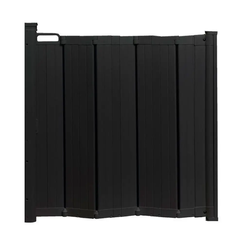 Baby Dan Zábrana Babydan Guard Me Black lamelová 55-89cm samoskládací