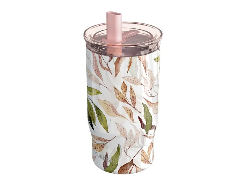 Designový nerez pohár Mist, 720ml, Quokka, falling leaves