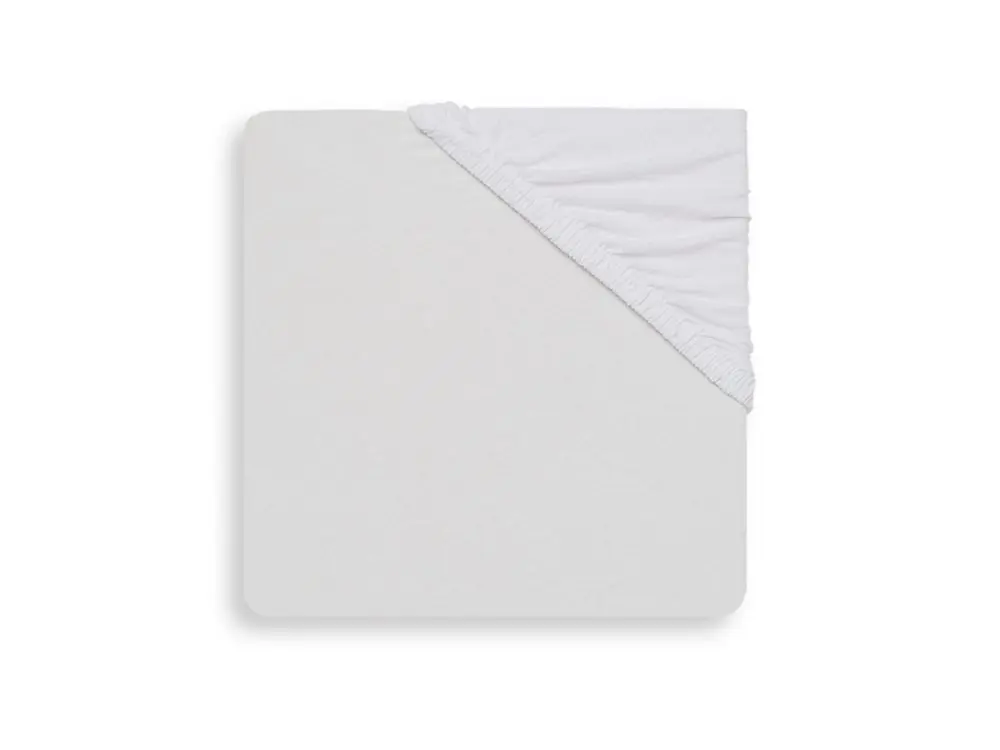 Jollein Prostěradlo napínací 40/50 x 80/90 cm White