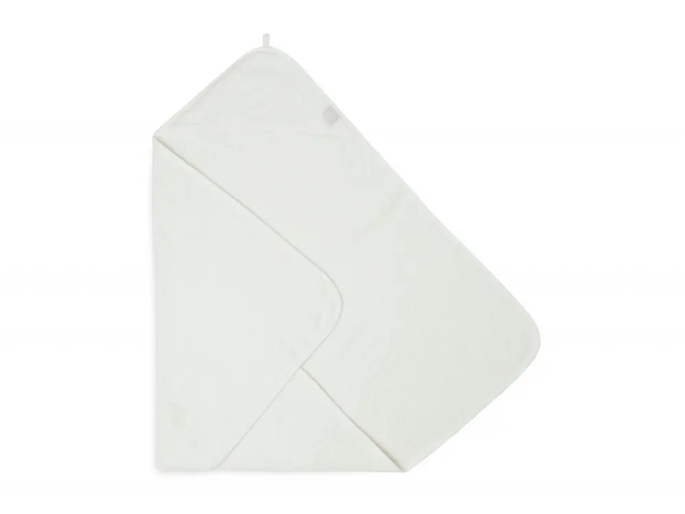 Jollein Osuška s kapucí froté 75x75 cm Ivory