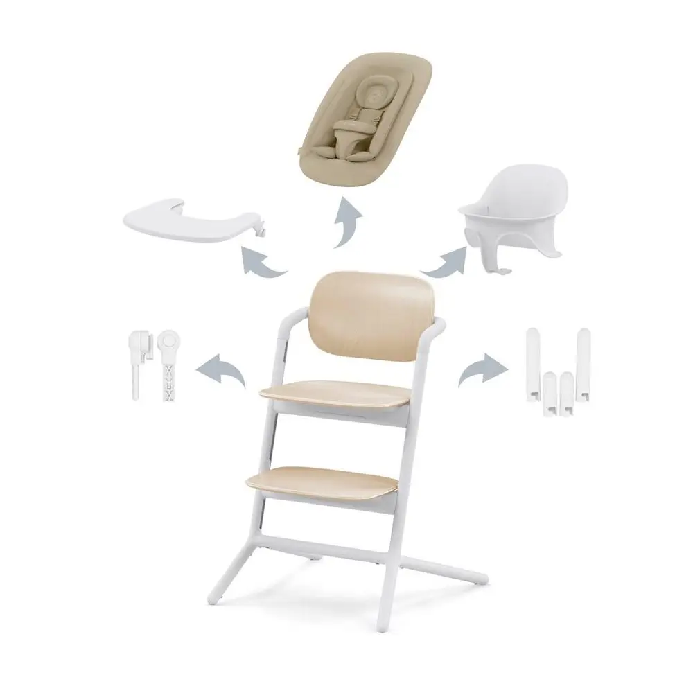 Cybex Lemo SET 4v1 2025 - Sand White