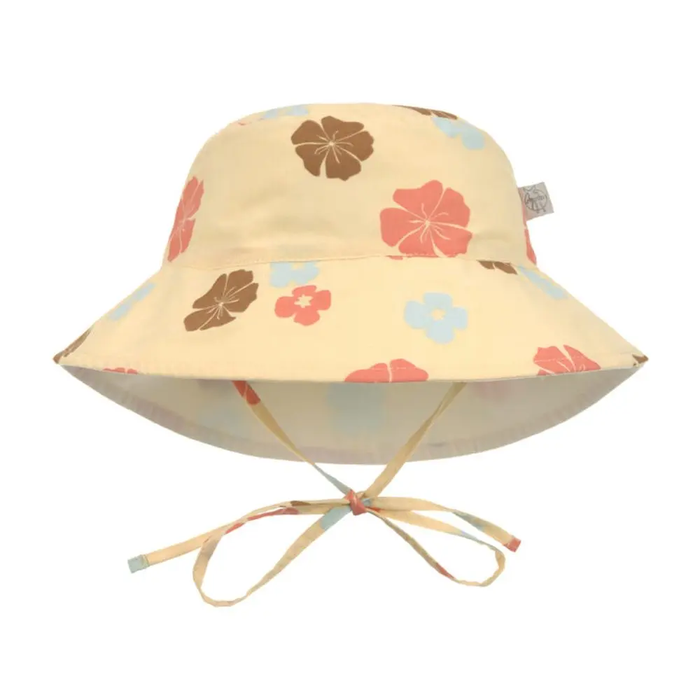 Lässig Splash Sun Protection Bucket Hat flowers vanilla 19-36 mo.