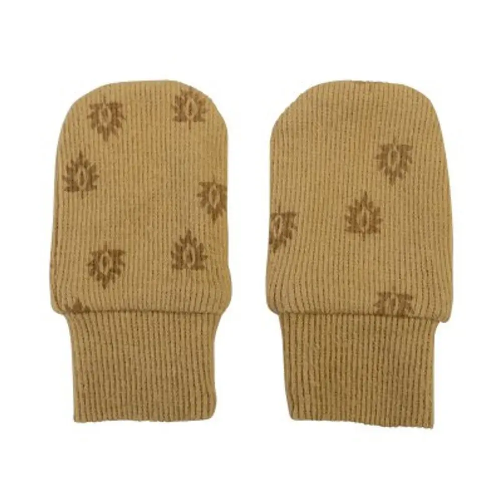 LODGER Mittens Print Rib Honey
