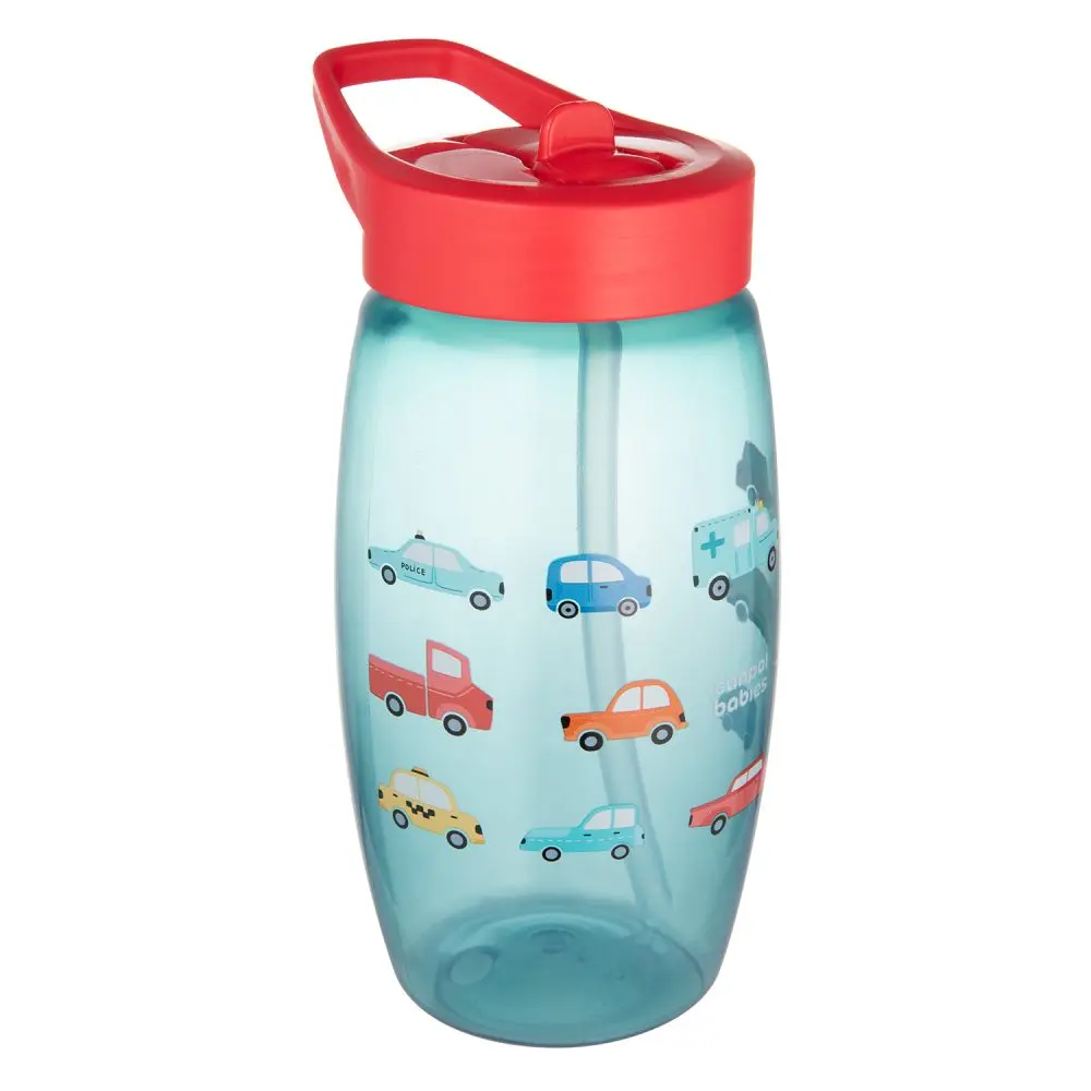 Canpol babies Lahev sportovní se sklápěcím pítkem Cars 400ml