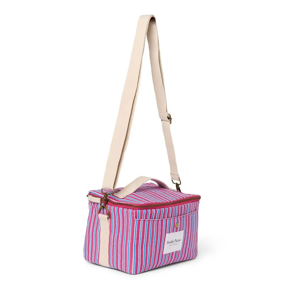 Studio Noos Poplin Coller bag chladící taška Raspberry Striped