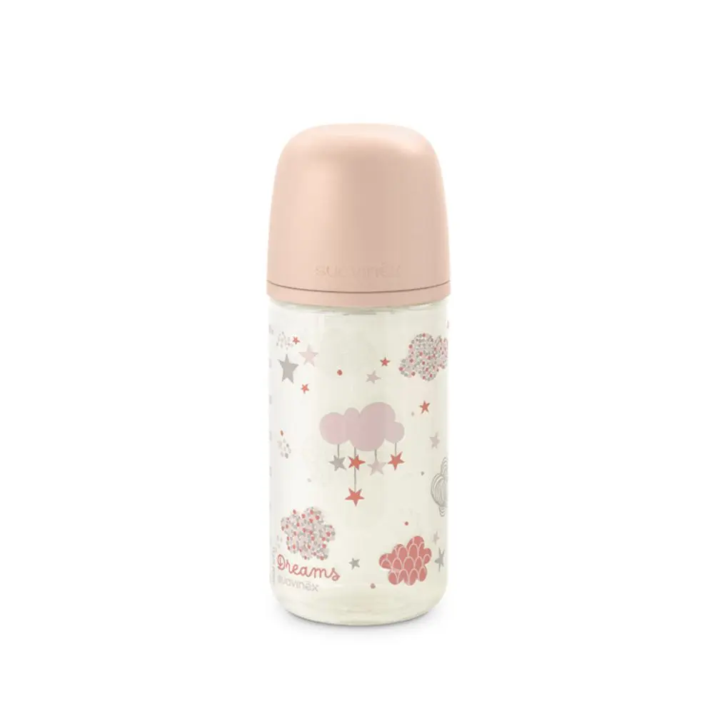 Suavinex Láhev sklo DREAMS 240ml fyziologická SX PRO +3 MF -