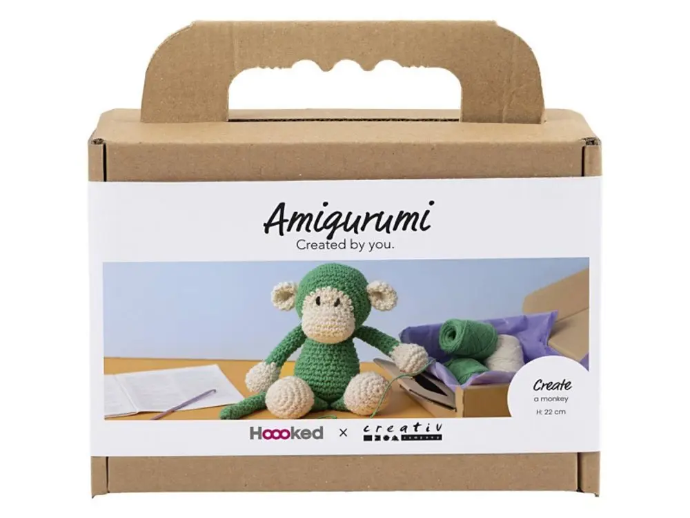 Creative Amigurumi sada háčkování - CHYTRÁ OPIČKA