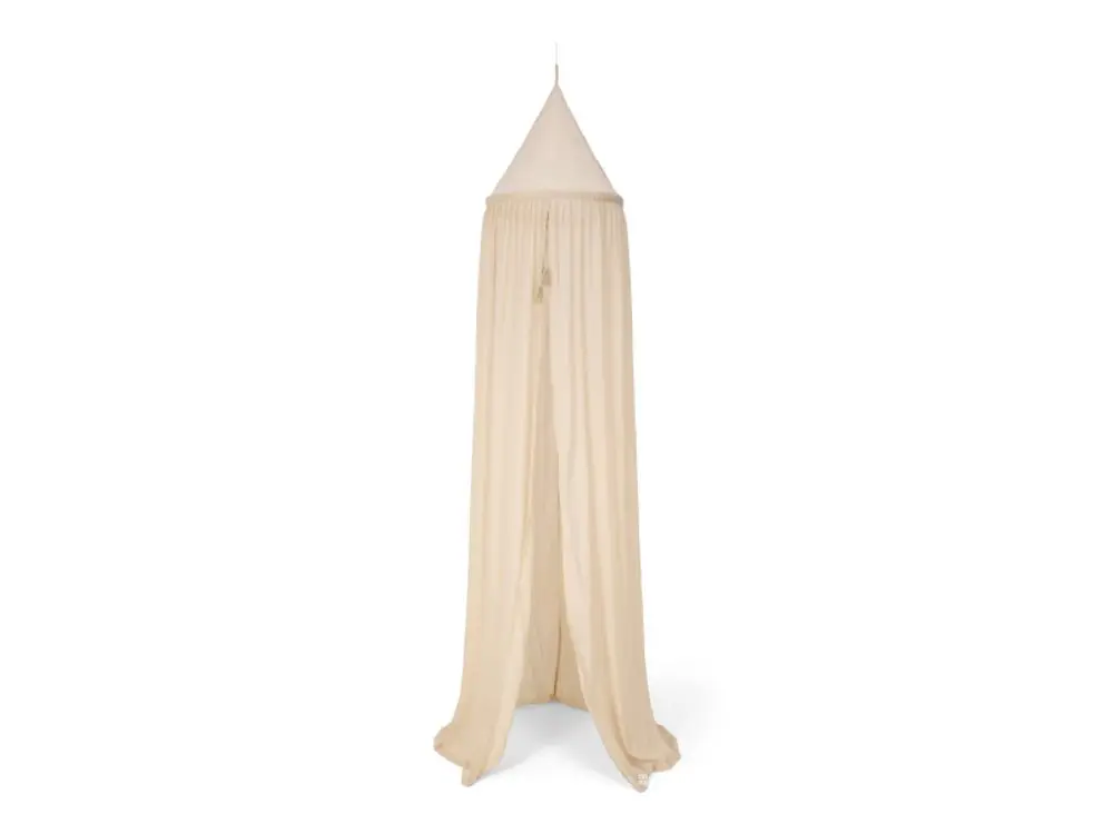 Little Dutch Nebesa nad postýlku mušelín Pure Soft Beige