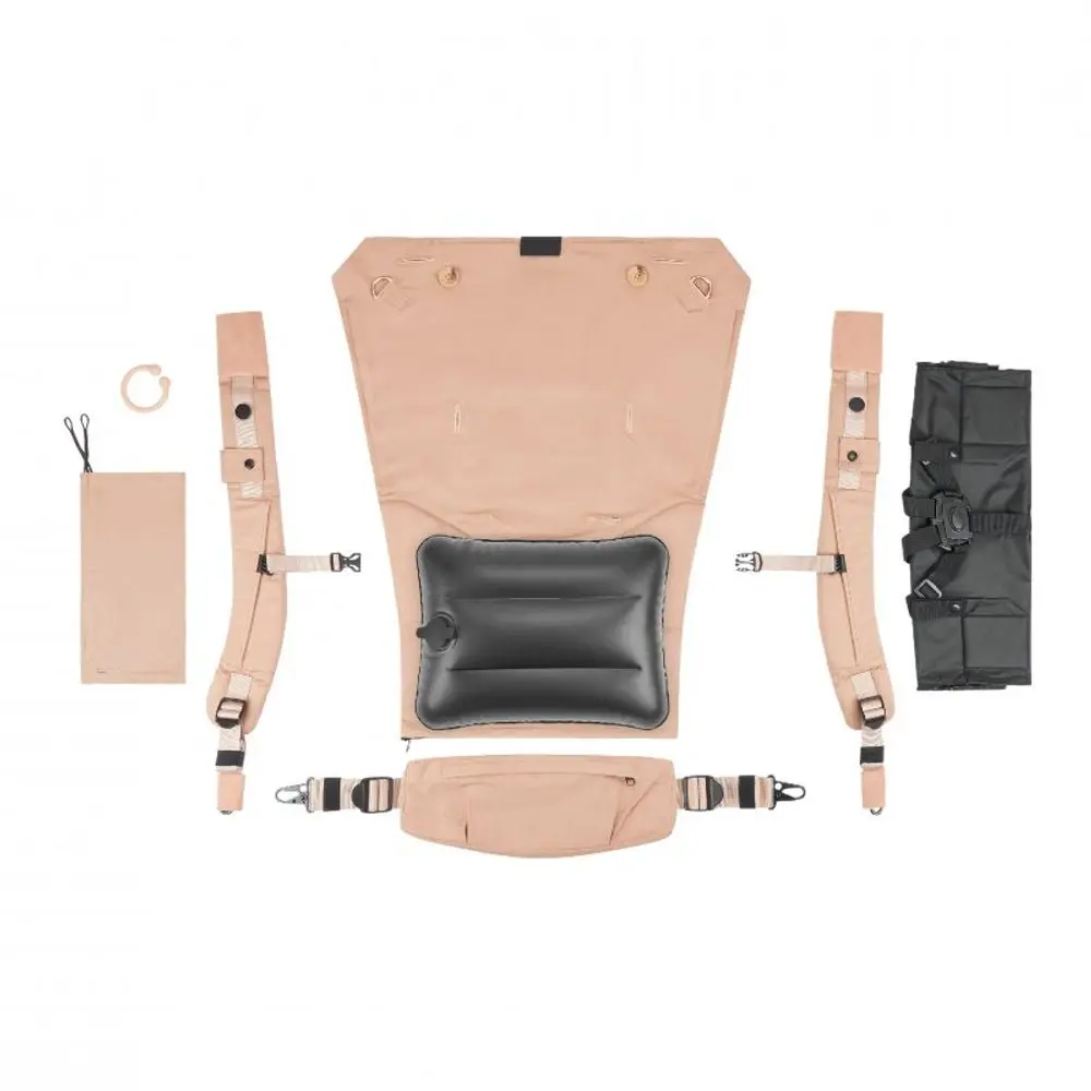 Babymoov Klokanka Moov & Boost Hazelnut Beige - Klokanka Moov & Boost