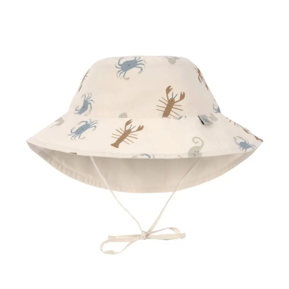 Lässig Splash Sun Protection Bucket Hat sea animals milky 19-36m