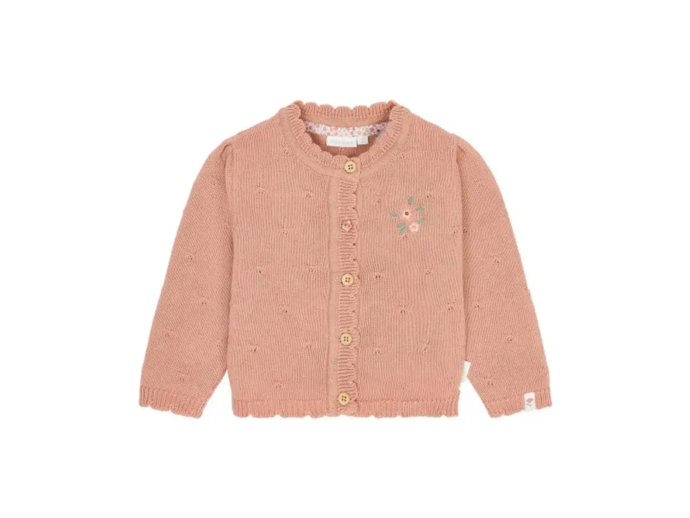 Little Dutch Kardigan pletený Deep Pink vel. 74