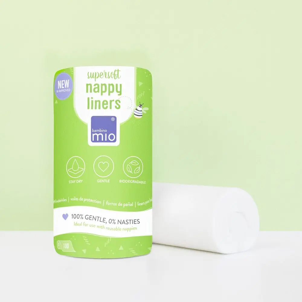 Bambino Mio Supersoft mio liners ubrousky - 100 listů v roli