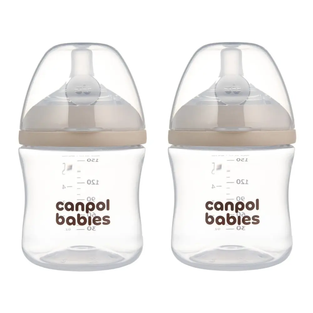 Canpol babies Set lahví Natural Shape 150ml 2ks