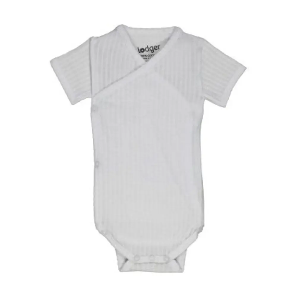 LODGER Romper SS Seersucker Cloud Dancer 68