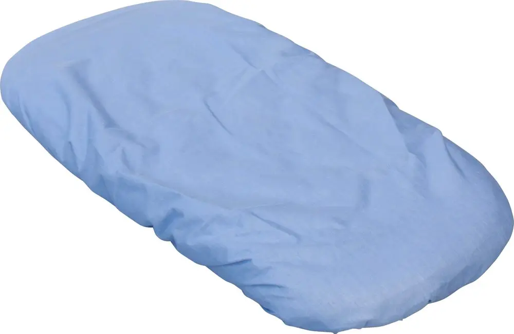 Nepropustné prostěradlo do kočárku Scarlett - Tencel - 75x35 cm - modré