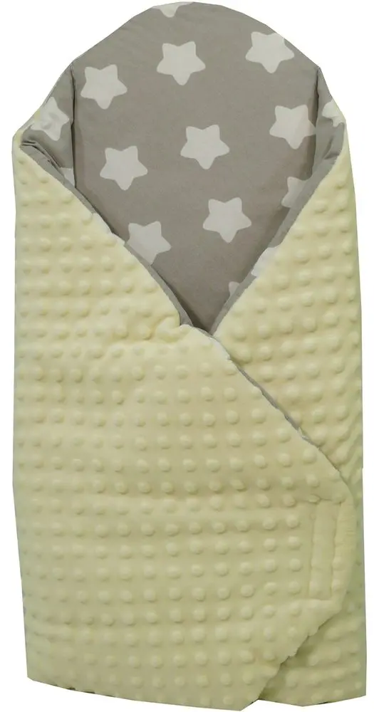 Tomi Růžek molitan minky Hvězdy - šedá-žlutá