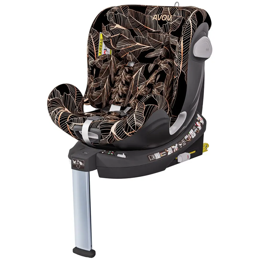 Avova Swan-fix I-SIZE 2024 Gold Jungle