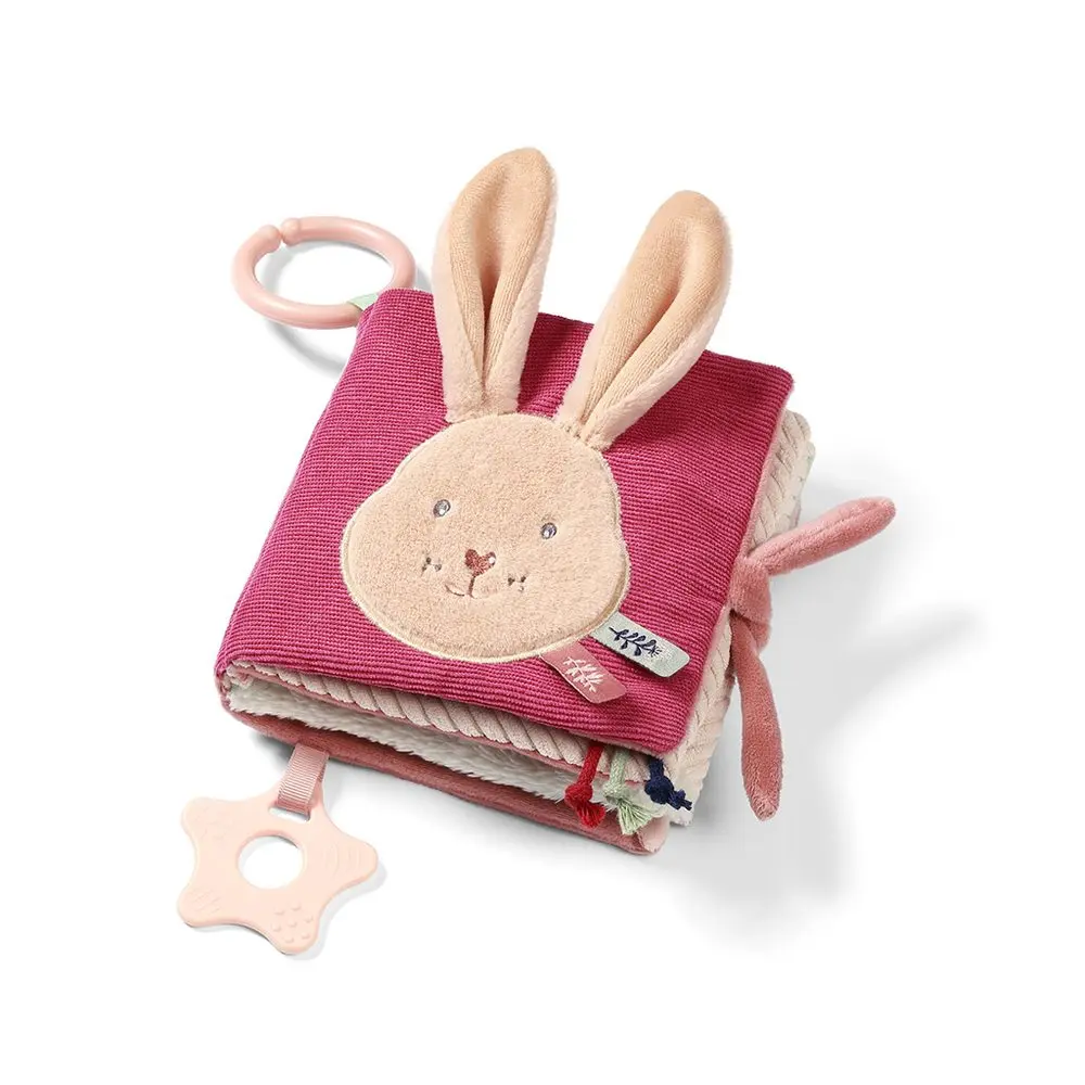 BABYONO Knížka senzorická Rabbit Karo 0m+