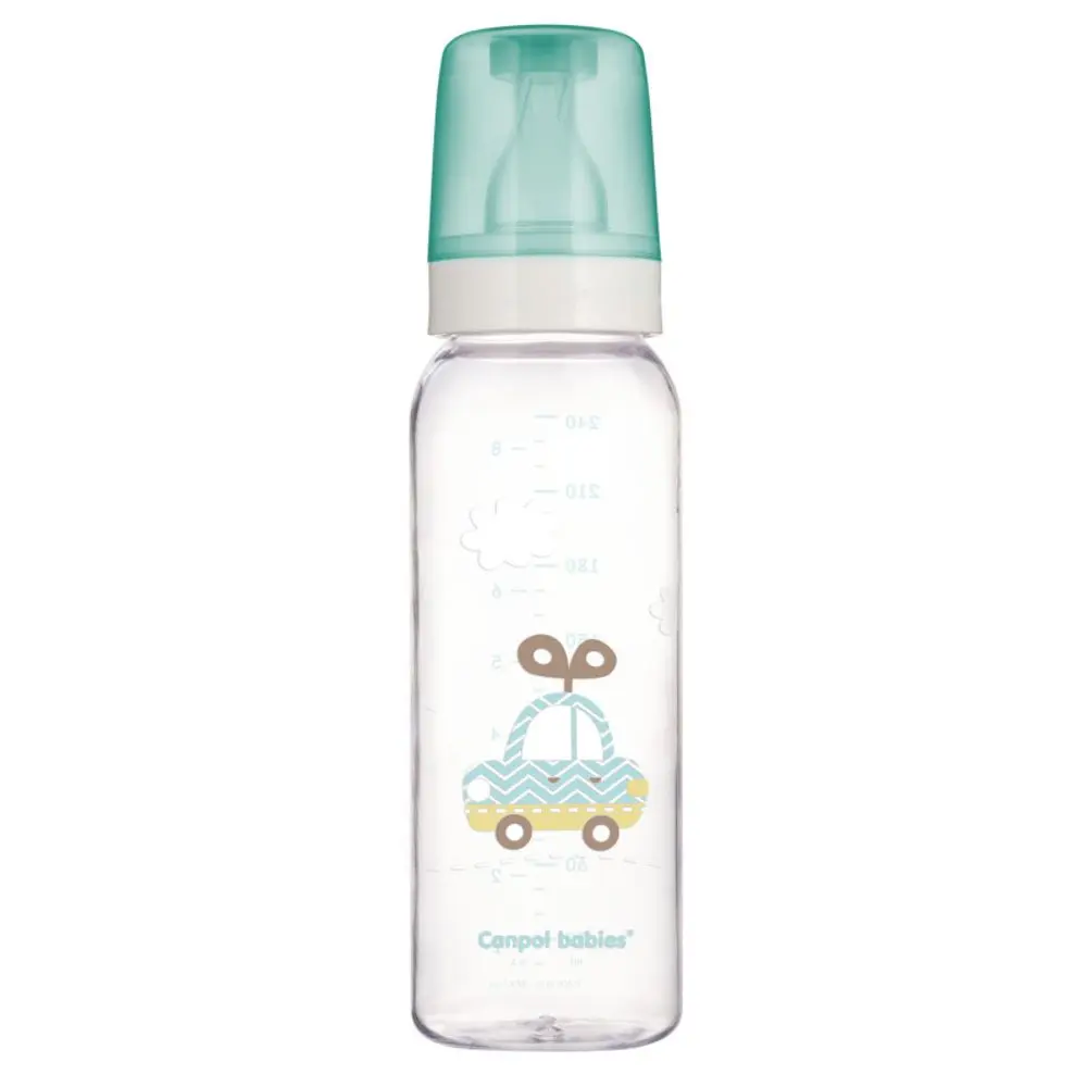 Canpol Babies Skleněná kojenecká lahvička 240 ml