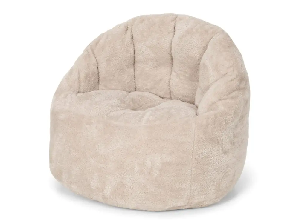 Little Dutch Křeslo dětské plyšové Soft Beige