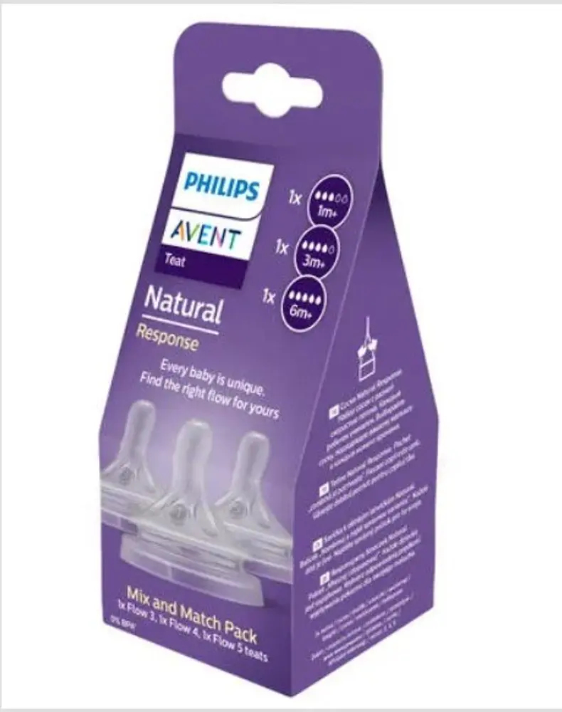 Avent SCY960/03 sada responzivních saviček Natural 1m+, 3m+, 6m+
