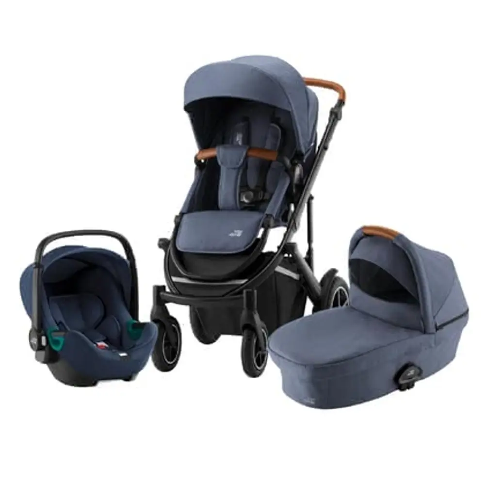 BRITAX RÖMER Set Smile III + hluboká korba + autosedačka Baby Safe 3